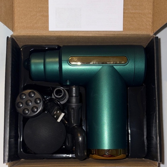 Green  Massage Gun - Picture 7 of 11